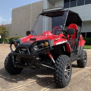 Trailmaster Challenger 200EX EFI UTV, Fully automatic with reverse, Aluminum wheels, Adjustable steering wheel, Electric Start