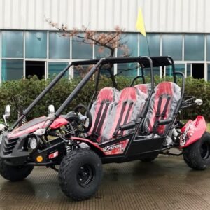 Trailmaster Ultra Blazer 4-200EX EFI Go-Kart, Fuel-Injected 4-Seater Buggy, 4-Stroke Single Cylinder Engine, Air Cooled, Electric Start with Kill Switch, LED Headlight