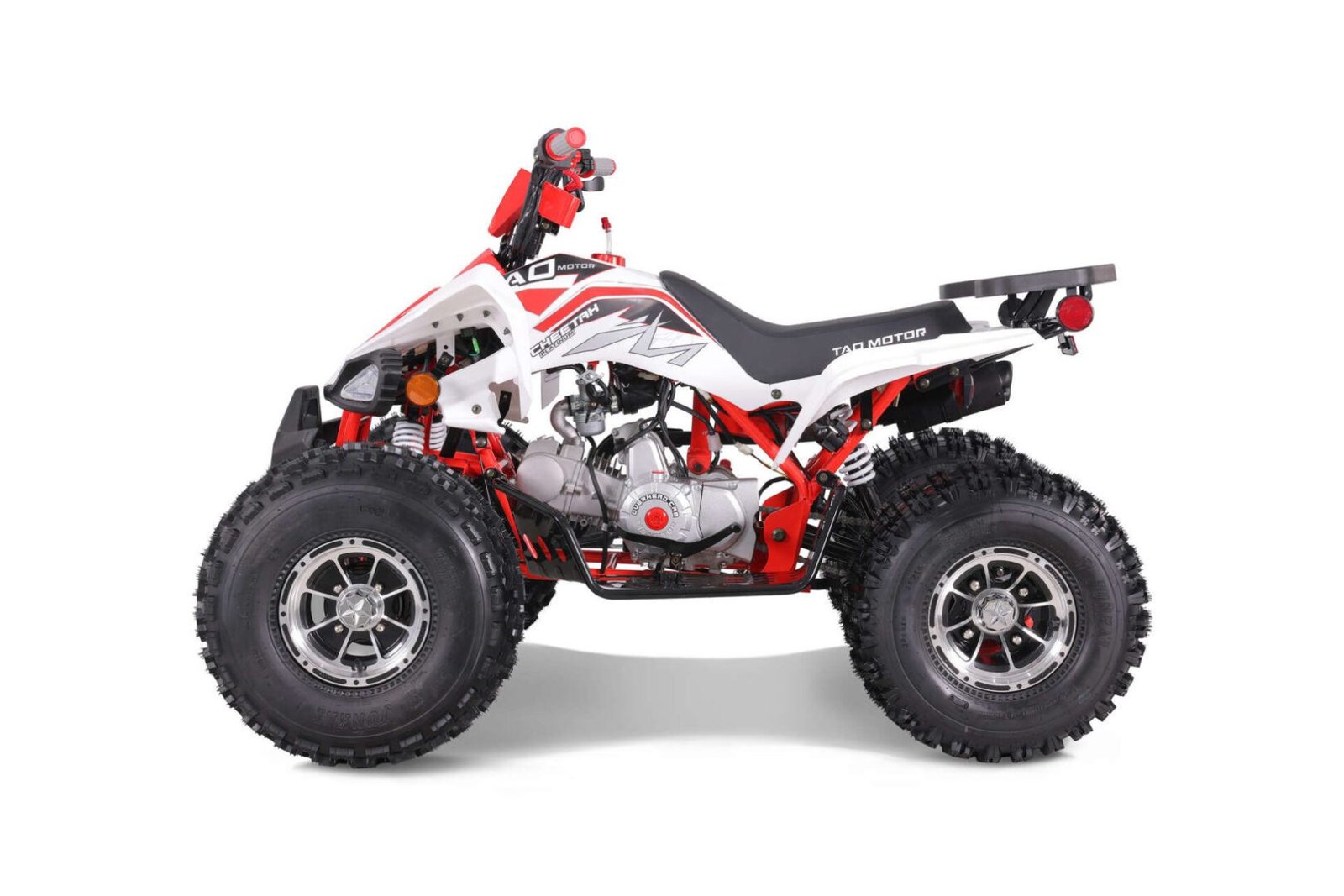 Tao Motor Cheetah Platinum 120cc ATV, Fully Automatic with Reverse, Air-Cooled 4-Stroke Single Cylinder Engine, Rugged Off-Road Design - Image 15