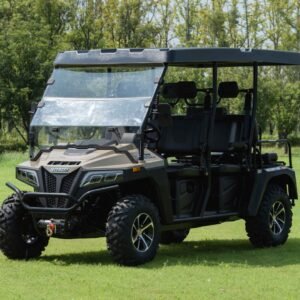 New Vitacci Victory 450 Max DLX 6-Seater Golf Cart, Water-Cooled, Single-Cylinder, 4-Stroke Engine with Overhead Camshaft