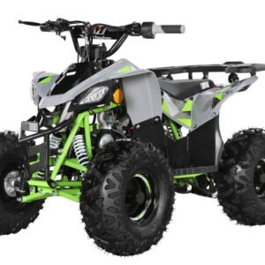 TrailMaster R125 120cc Youth ATV, Automatic Transmission with Reverse, Electric Start, LED Headlights, Color-Matched Suspension, Speed Limiter