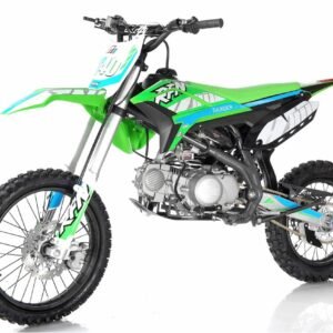 Apollo RFN Thunder T-40 140cc Dirt Bike, 4-Speed Manual, 4-Stroke Single Cylinder, Air-Cooled, Kick Start