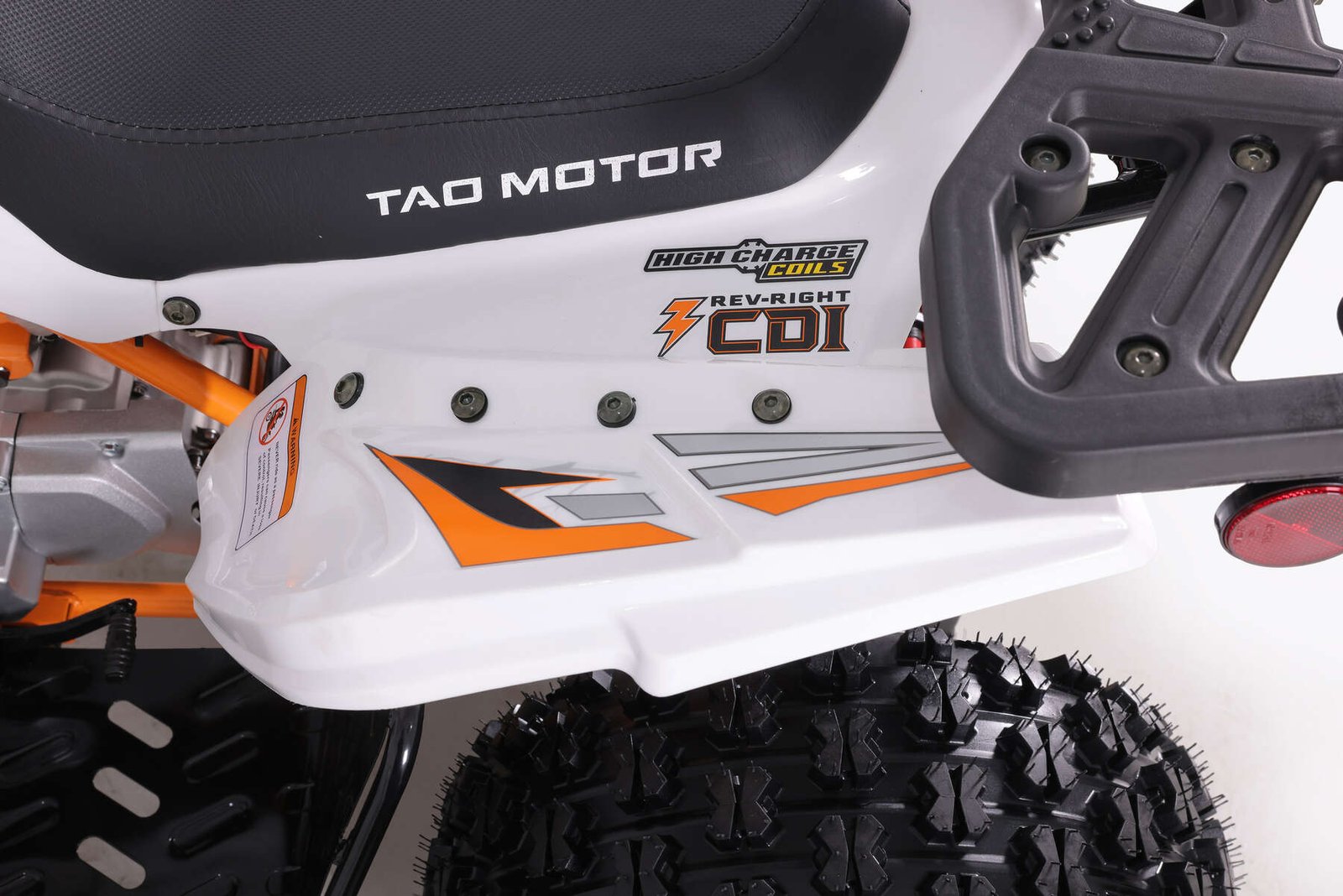Tao Motor Cheetah Platinum 120cc ATV, Fully Automatic with Reverse, Air-Cooled 4-Stroke Single Cylinder Engine, Rugged Off-Road Design - Image 21