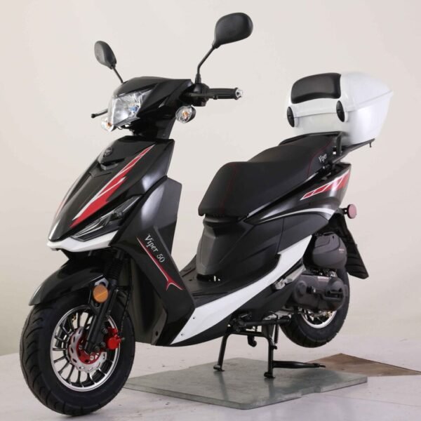New Vitacci Viper 50cc Scooter, 4-Stroke, Single Cylinder, Air-Forced Cooling, Electric & Kick Start