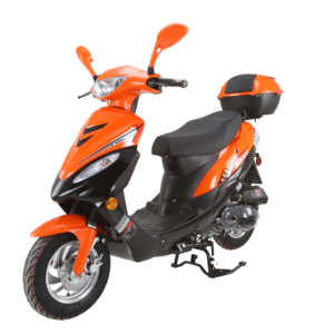 Vitacci Solana 50cc Street Legal Moped/Scooter, 4-Stroke, Single Cylinder, Air-Forced Cooling, Electric & Kick Start