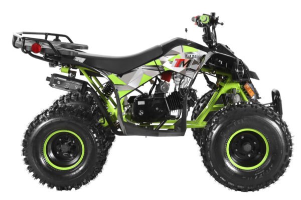 TrailMaster F125 125cc Youth ATV, 4-Stroke, Air-Cooled, Automatic with Reverse, Electric Start, 8″ Wheels, Throttle Limiter - Image 12